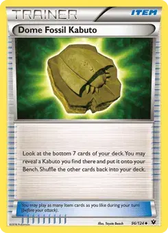 Dome Fossil Kabuto Fates Collide
