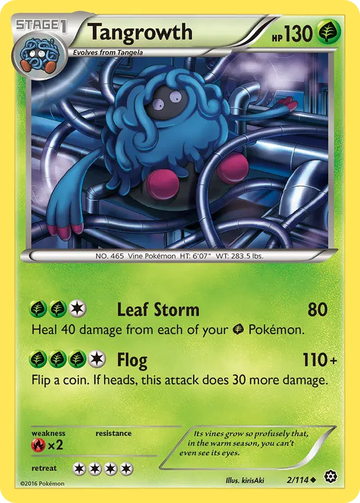 Tangrowth Steam Siege 2