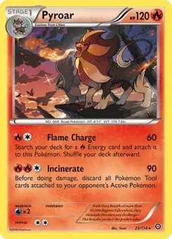 Pyroar Steam Siege