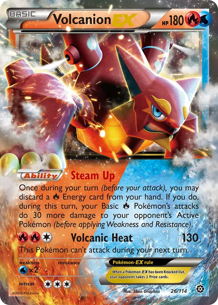 Volcanion-EX Steam Siege 26