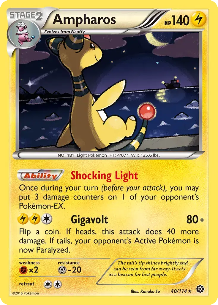 Ampharos Steam Siege 40