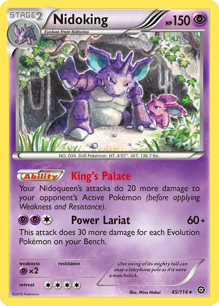 Nidoking Steam Siege 45