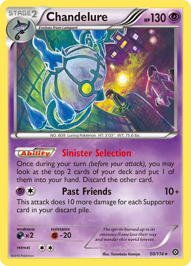 Chandelure Steam Siege 50