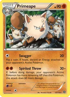 Primeape Steam Siege