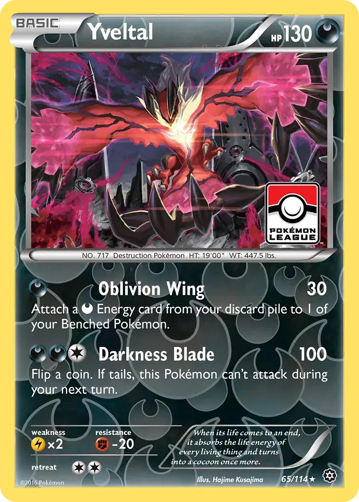 Yveltal Steam Siege 65