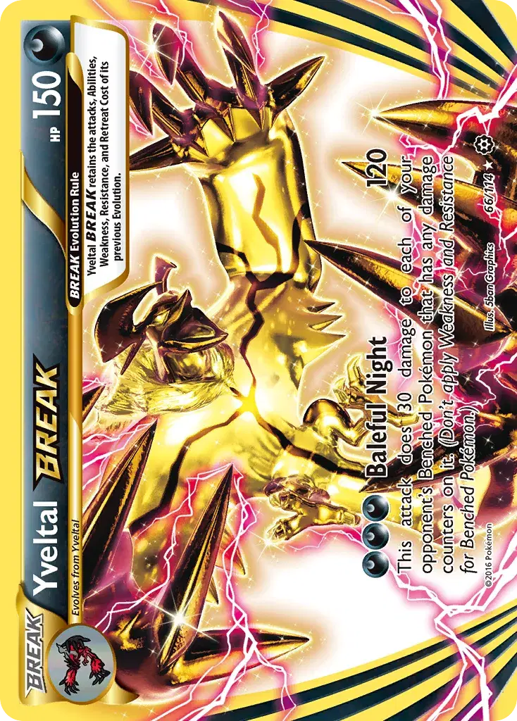 Yveltal BREAK Steam Siege 66