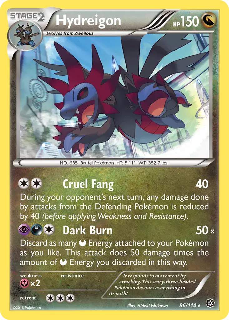 Hydreigon Steam Siege 86
