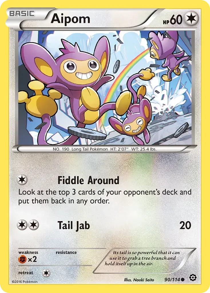 Aipom Steam Siege 90