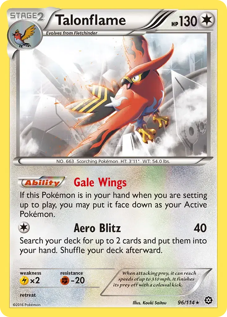 Talonflame Steam Siege 96