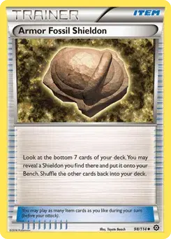 Armor Fossil Shieldon Steam Siege