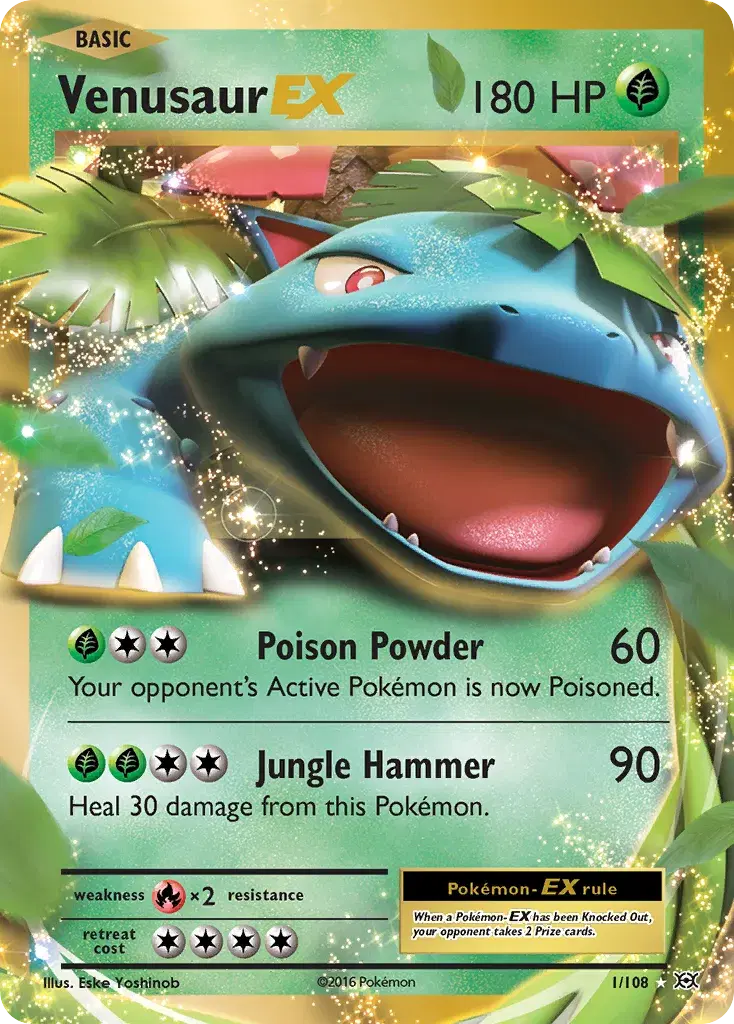 Venusaur-EX Evolutions 1