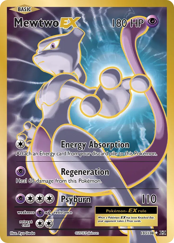 Mewtwo-EX Evolutions 103