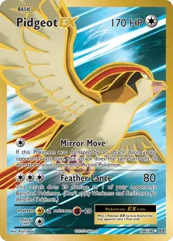 Pidgeot-EX Evolutions