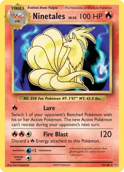 Ninetales Evolutions