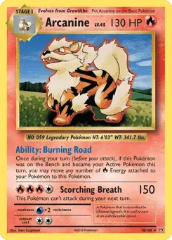Arcanine Evolutions