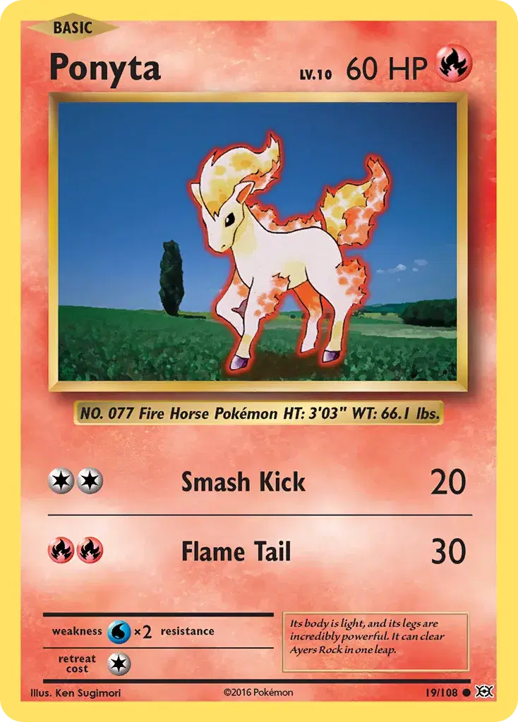Ponyta Evolutions 19