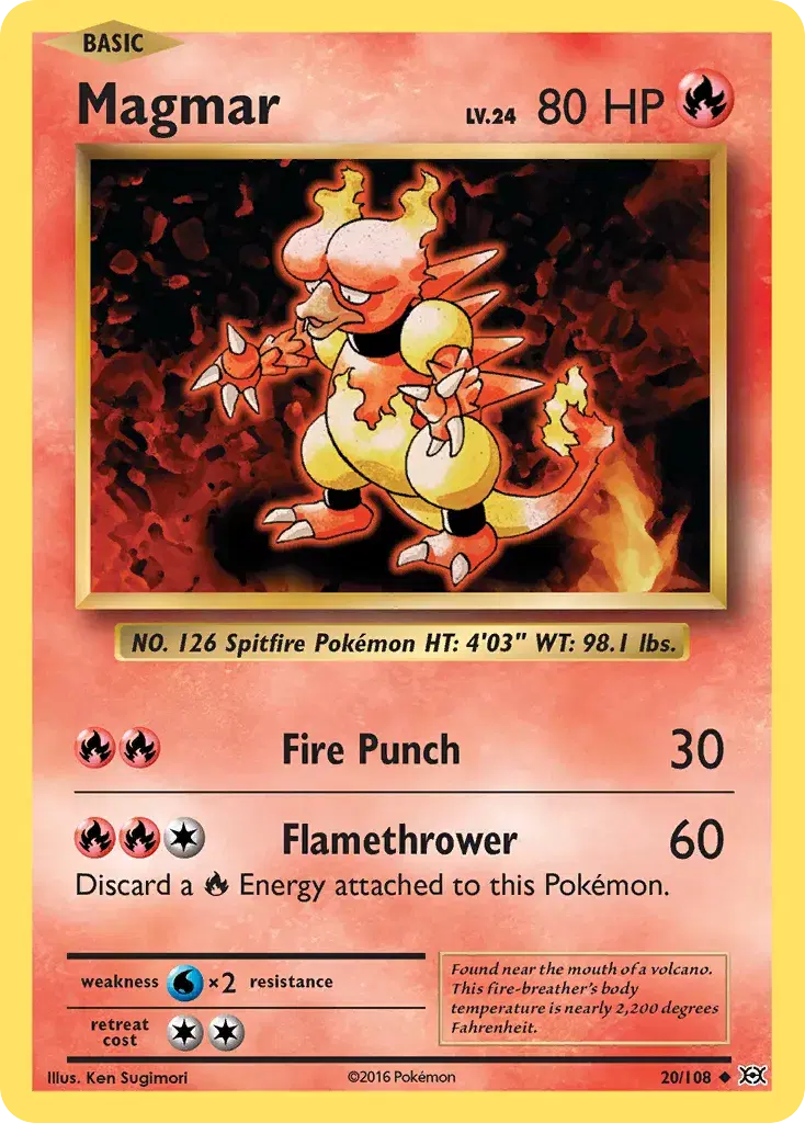 Magmar Evolutions 20