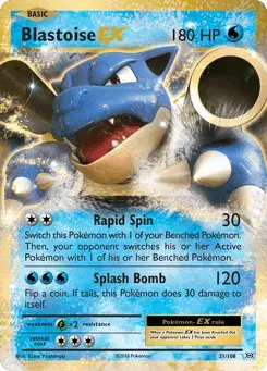 Blastoise-EX Evolutions