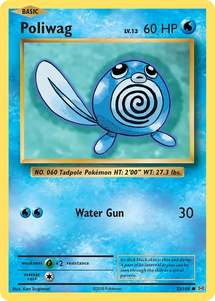 Poliwag Evolutions 23