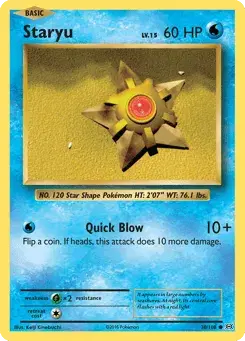 Staryu Evolutions