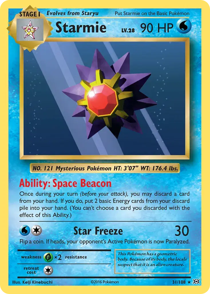 Starmie Evolutions 31