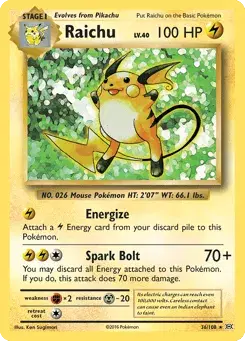 Raichu Evolutions