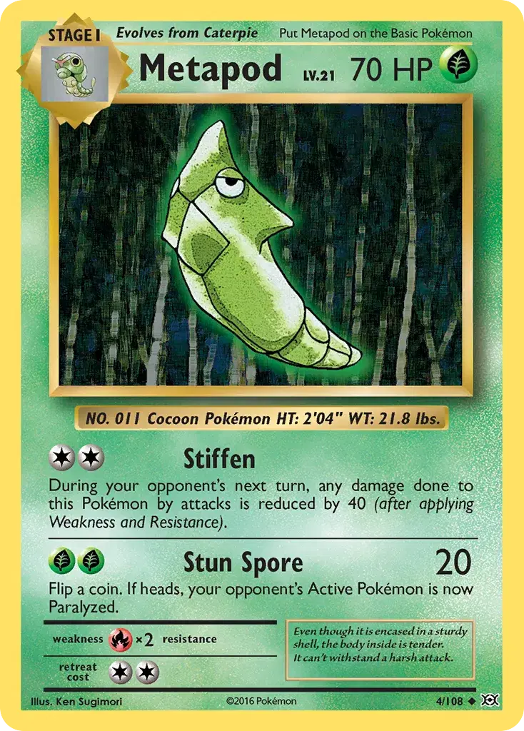 Metapod Evolutions 4