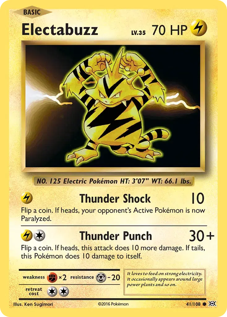 Electabuzz Evolutions 41