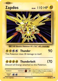 Zapdos Evolutions