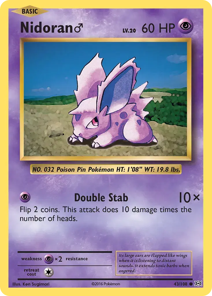 Nidoran ♂ Evolutions 43