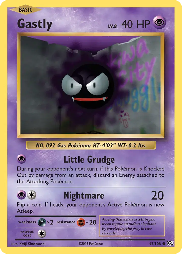 Gastly Evolutions 47