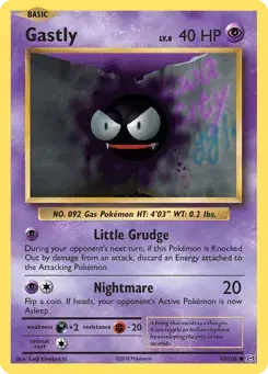 Gastly Evolutions