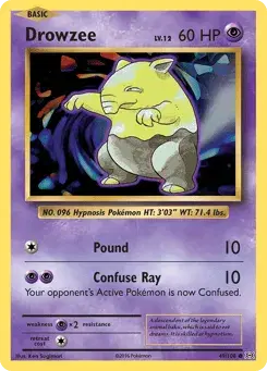 Drowzee Evolutions