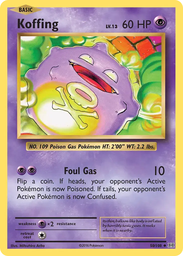 Koffing Evolutions 50