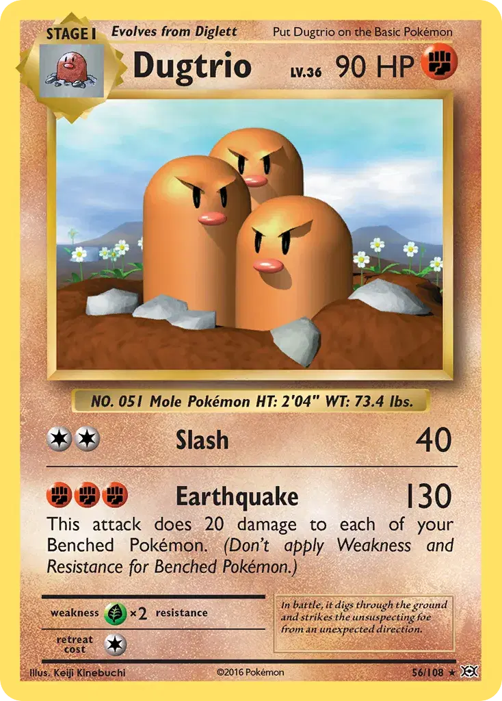 Dugtrio Evolutions 56