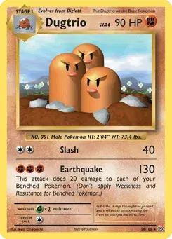 Dugtrio Evolutions