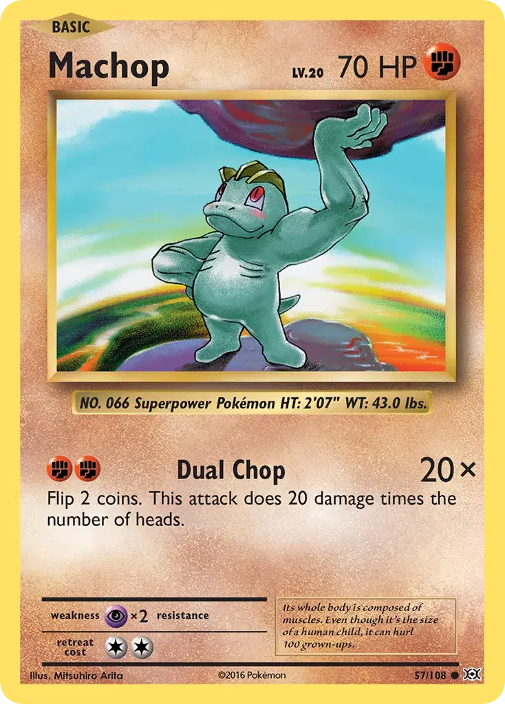 Machop Evolutions 57
