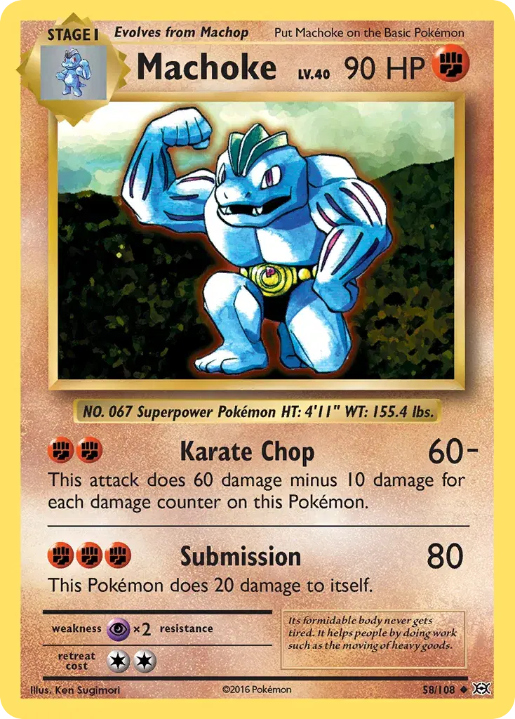 Machoke Evolutions 58