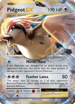 Pidgeot-EX Evolutions
