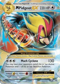 M Pidgeot-EX Evolutions
