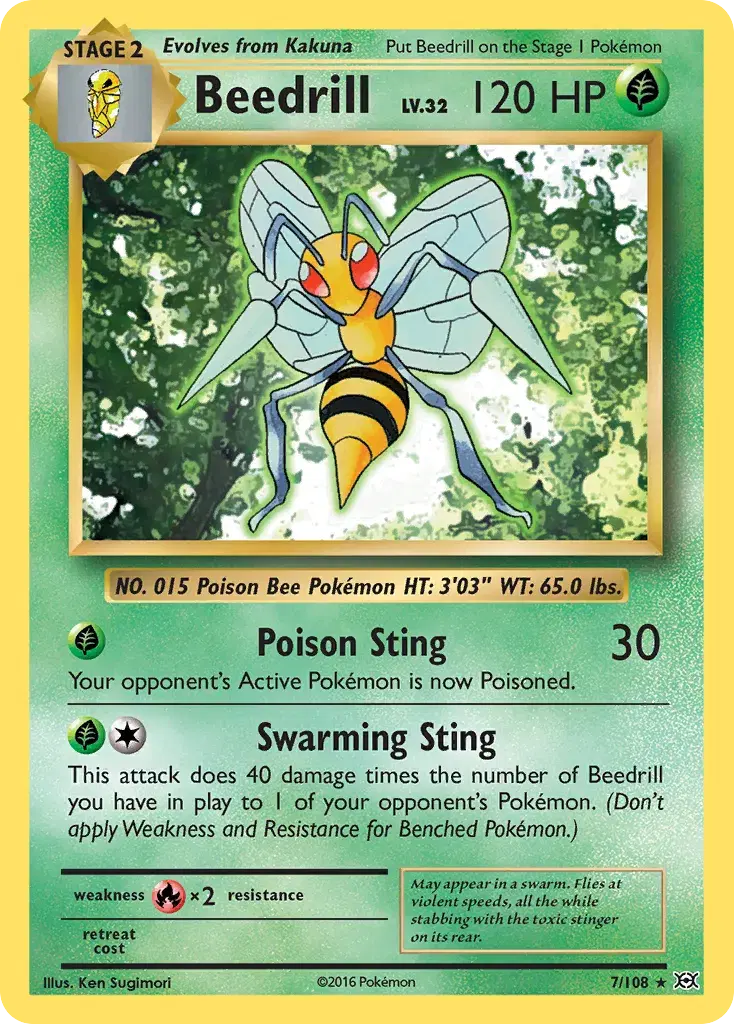 Beedrill Evolutions 7