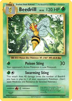 Beedrill Evolutions