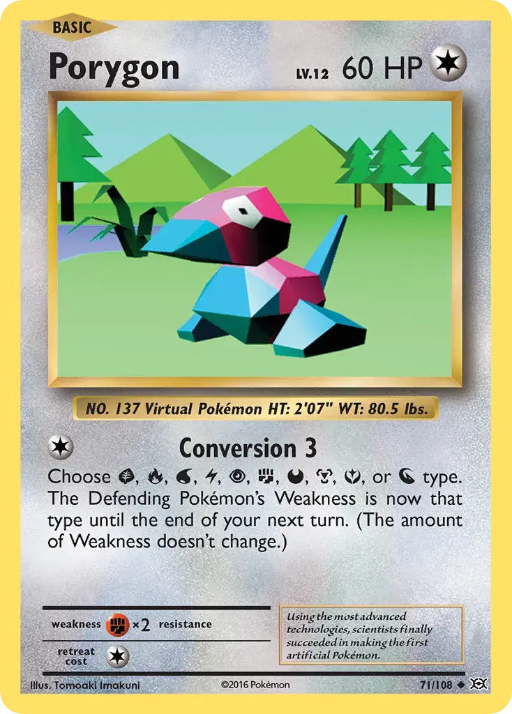 Porygon Evolutions 71