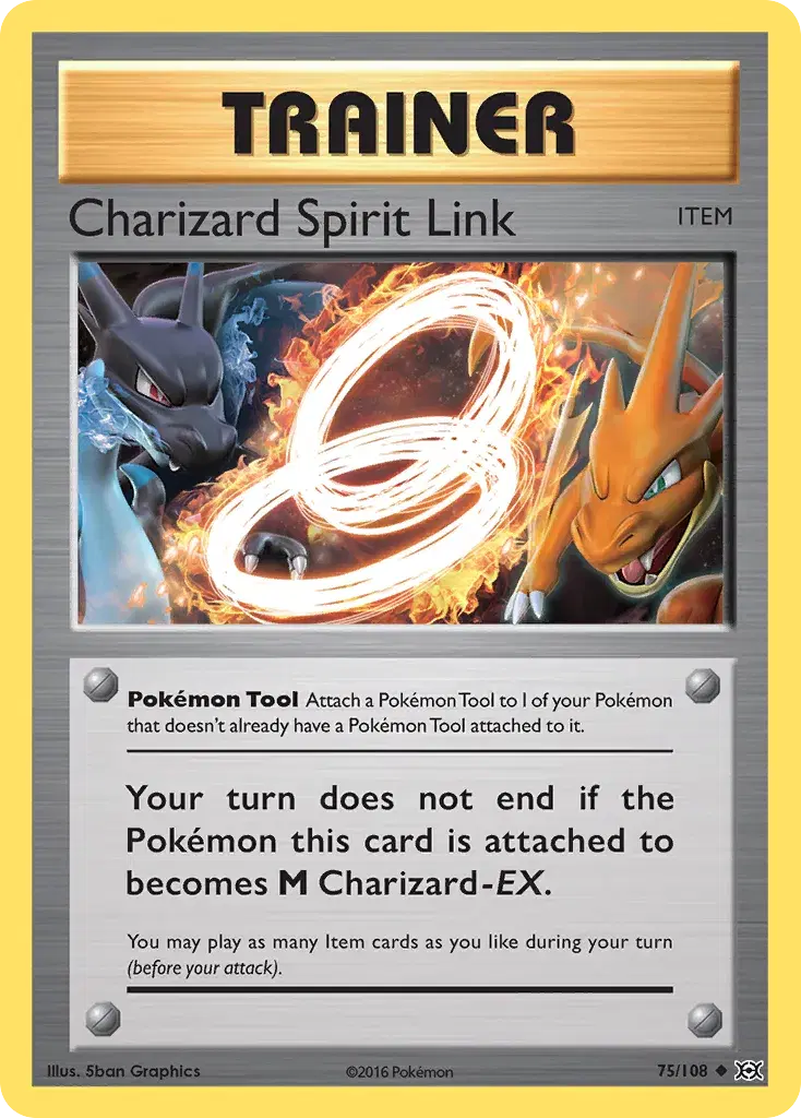 Charizard Spirit Link Evolutions 75