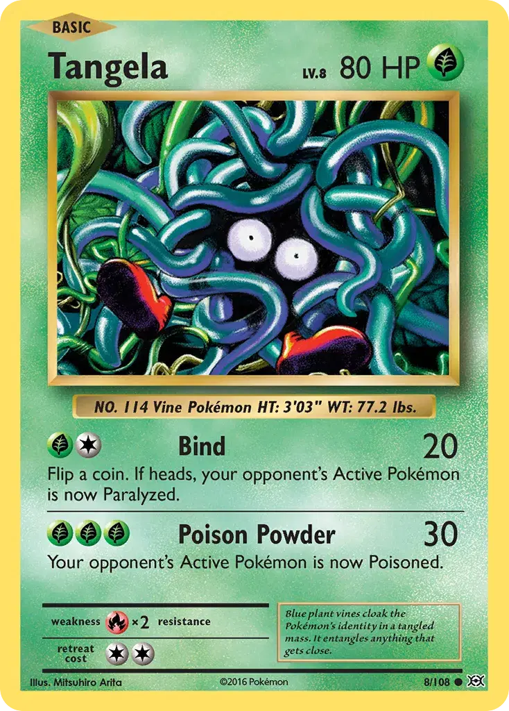 Tangela Evolutions 8