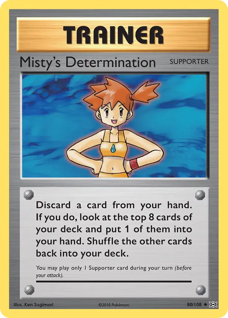 Misty's Determination Evolutions 80
