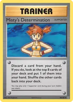 Misty's Determination Evolutions