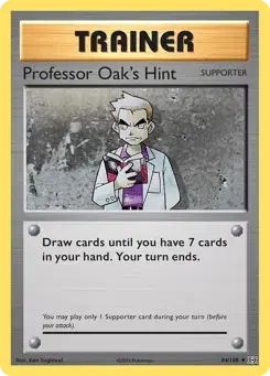 Professor Oak's Hint Evolutions