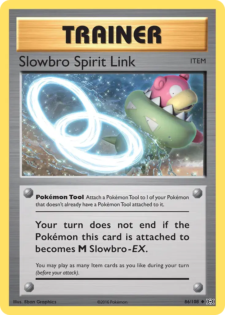 Slowbro Spirit Link Evolutions 86