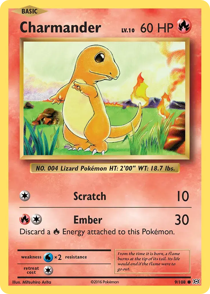Charmander Evolutions 9